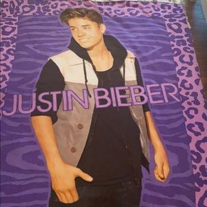 Justin Beiber Blanket
